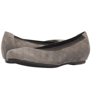 Munro Womens Vicki Flats Etched Taupe Sue…